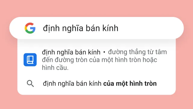 Chrome cho ra kết quả là 'for what reason' (vì lý do gì) khi người dùng nhập câu hỏi 'what does wherefore mean' (từ wherefore có nghĩa là gì) vào thanh tìm kiếm